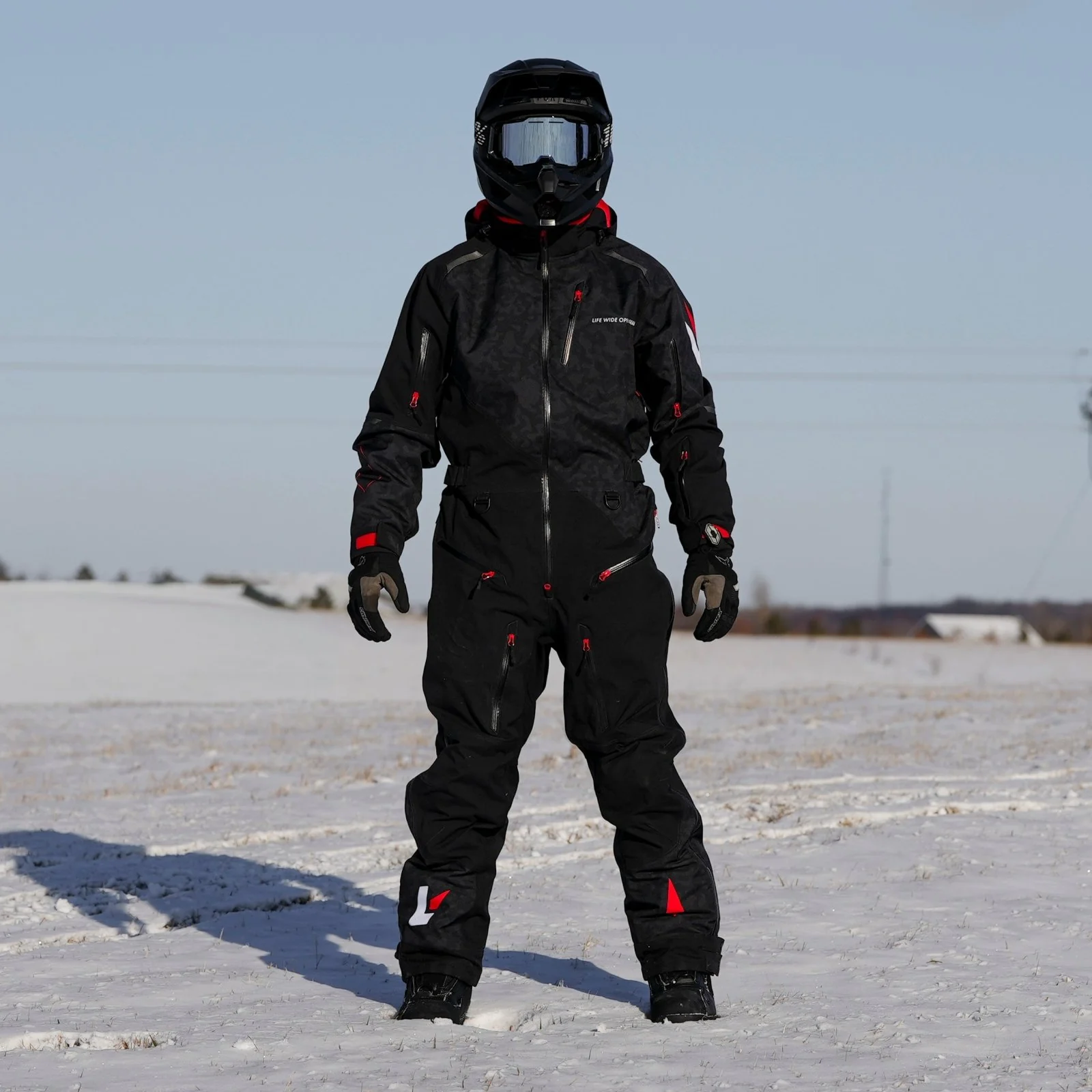 Black and Grey Mono Suit - Image 3