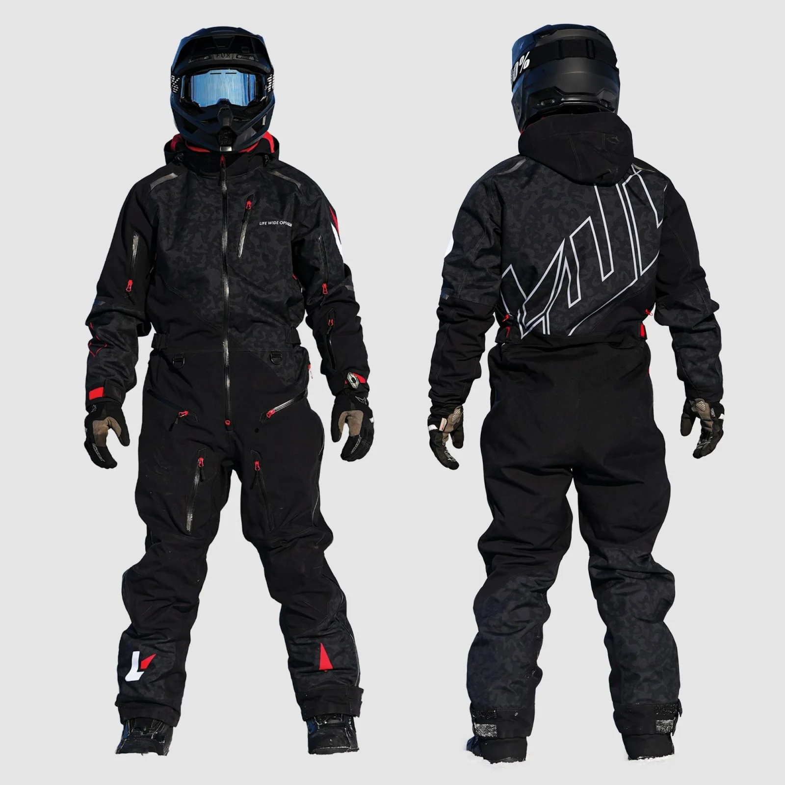 Black and Grey Mono Suit - Image 9