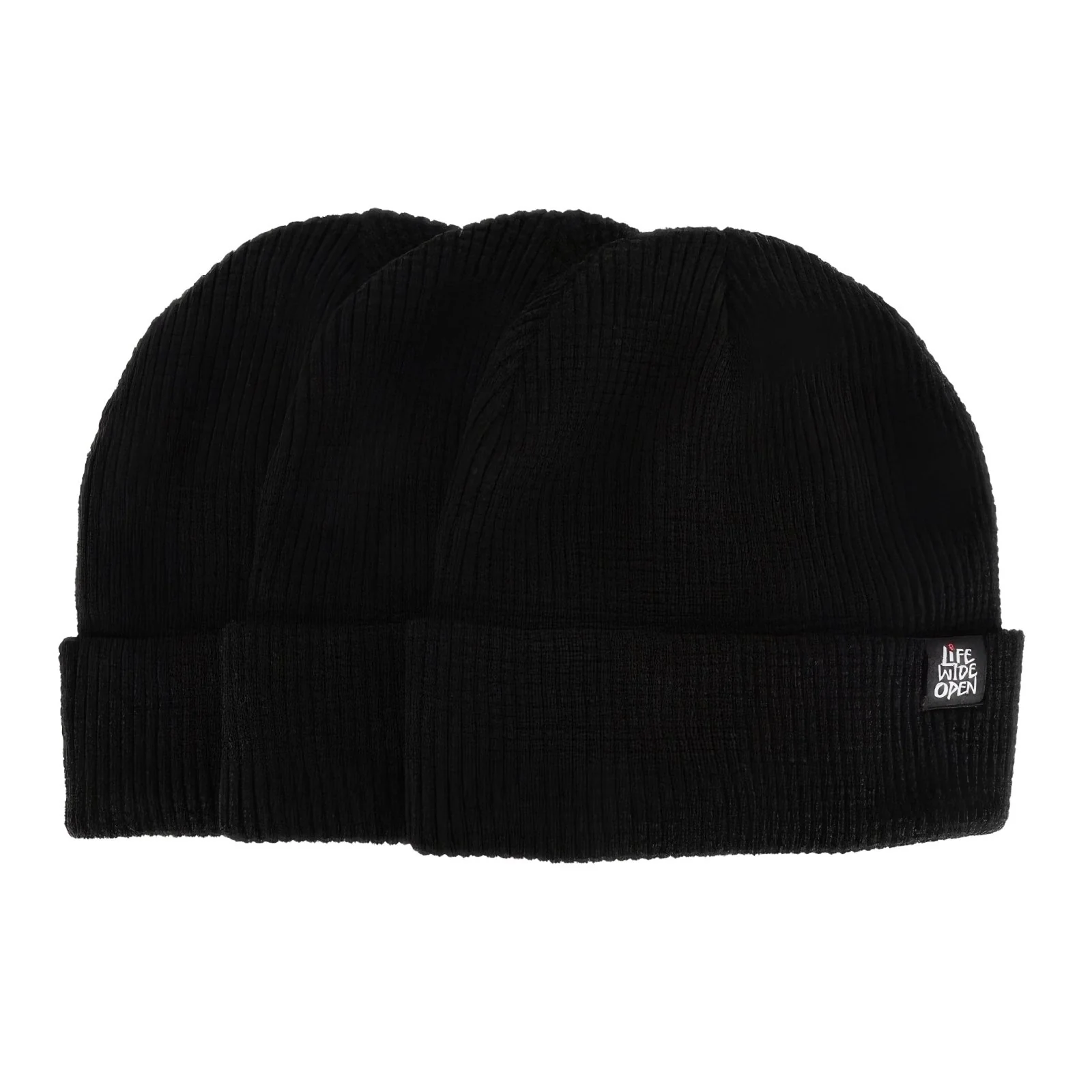 Black Waffle LWO Beanie - Image 3