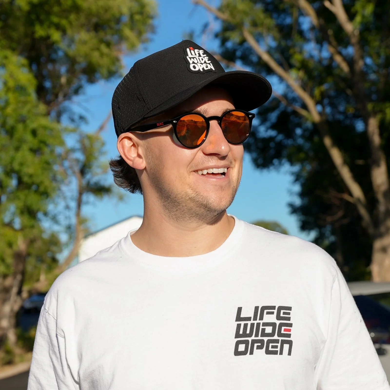 Blackout Grunge Performance Snapback - Image 3