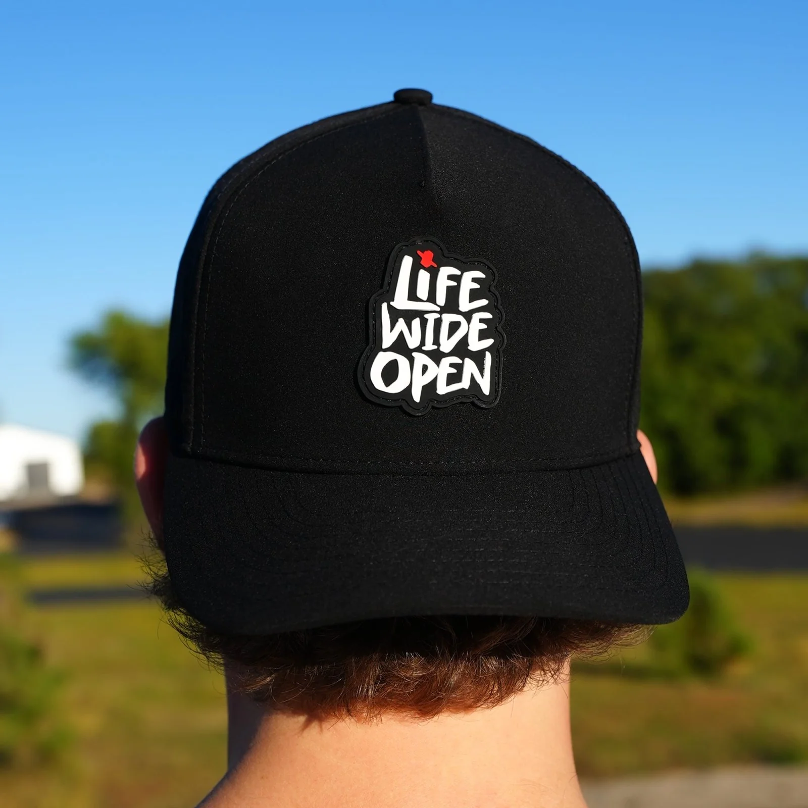 Blackout Grunge Performance Snapback - Image 4