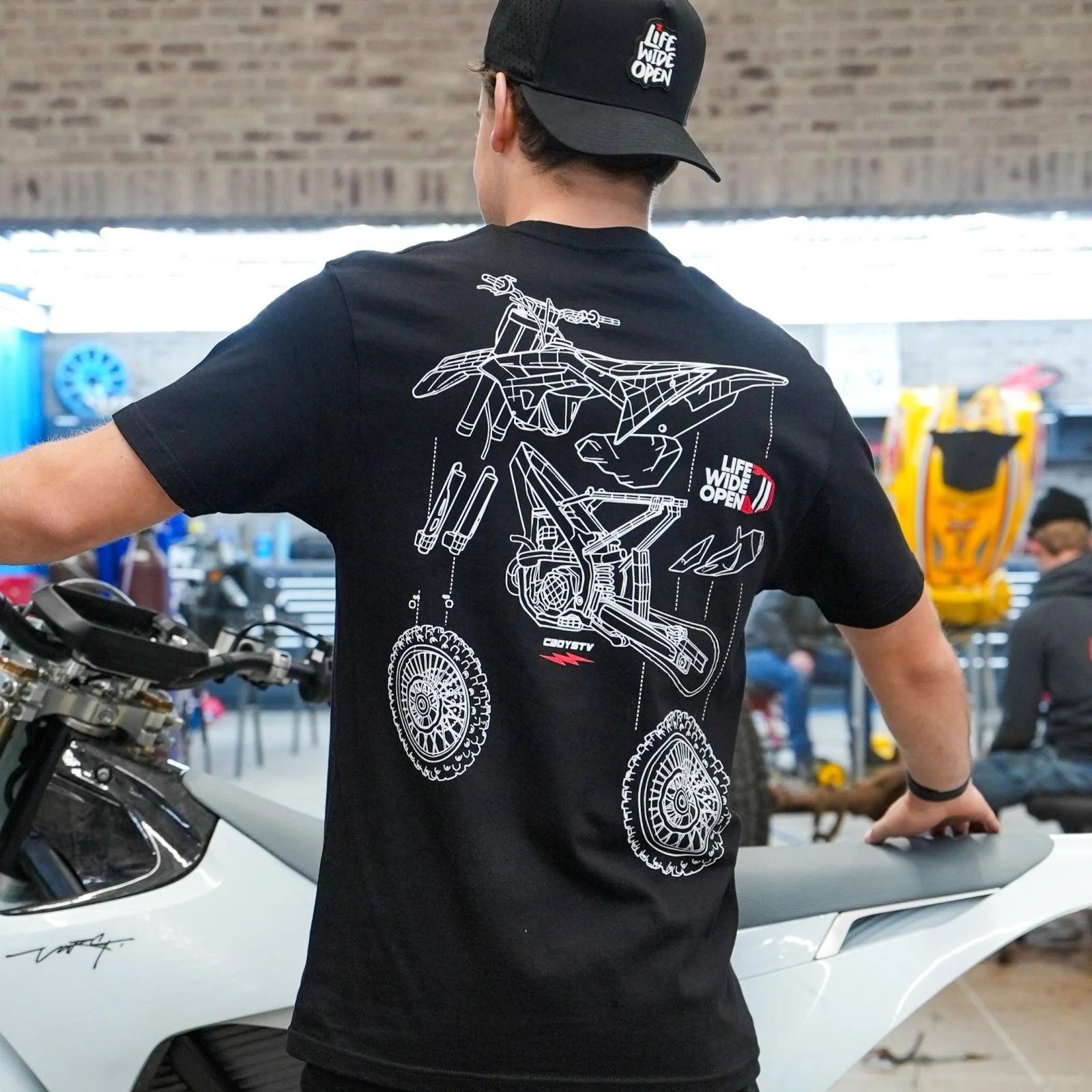 Dirtbike Blowup Tee - Image 4