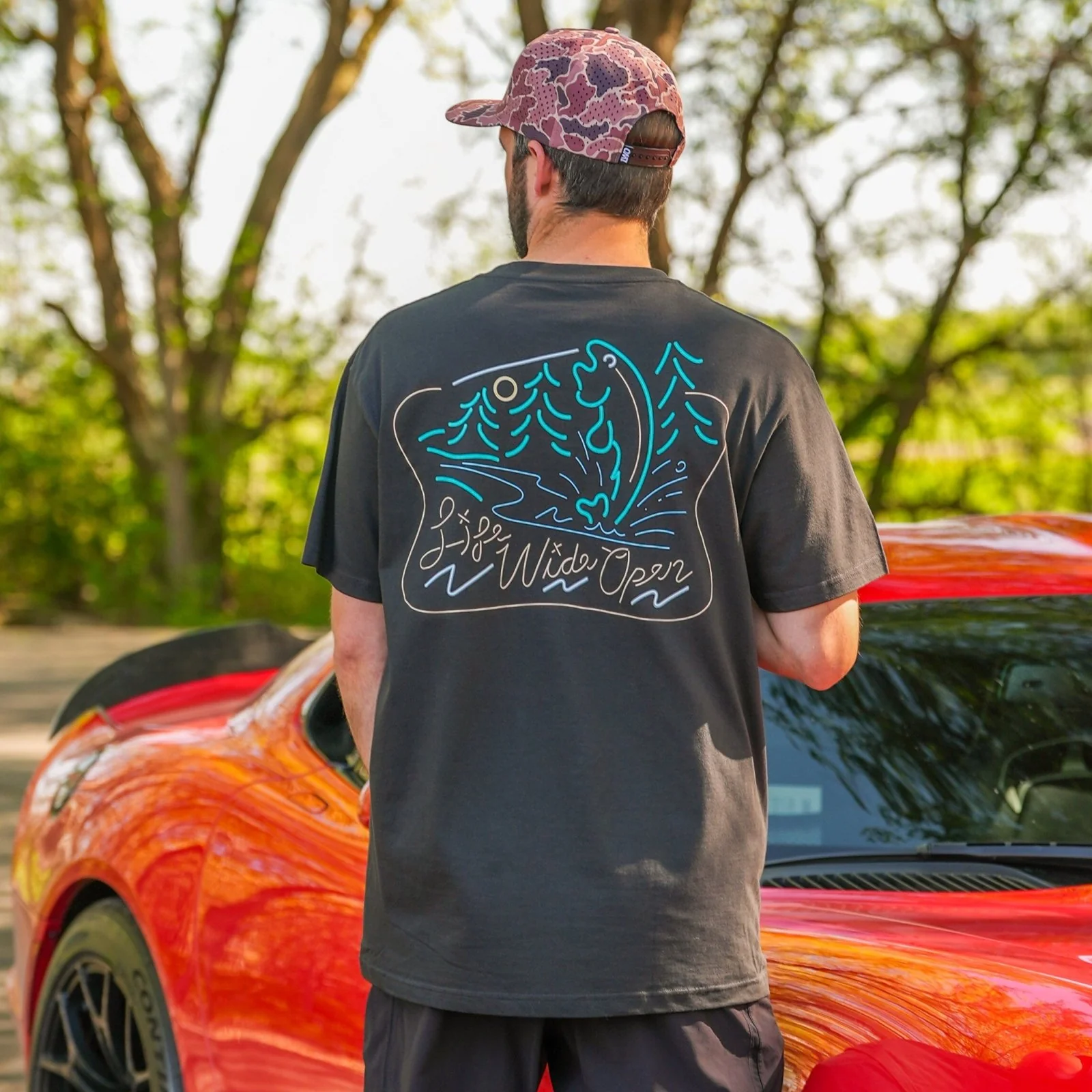 Neon Fishing Tee - Image 4