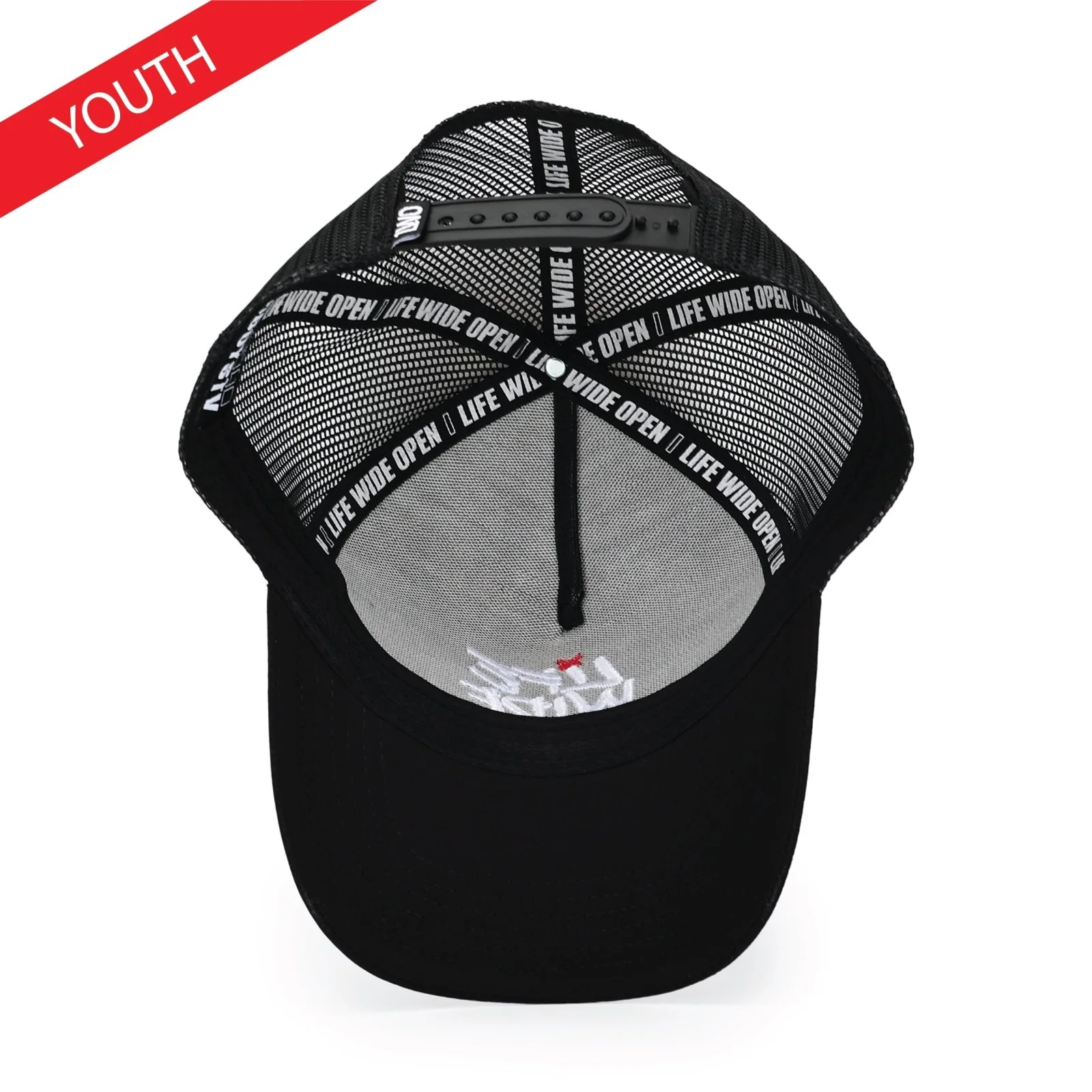 YOUTH Classic Black LWO Hat - Image 4
