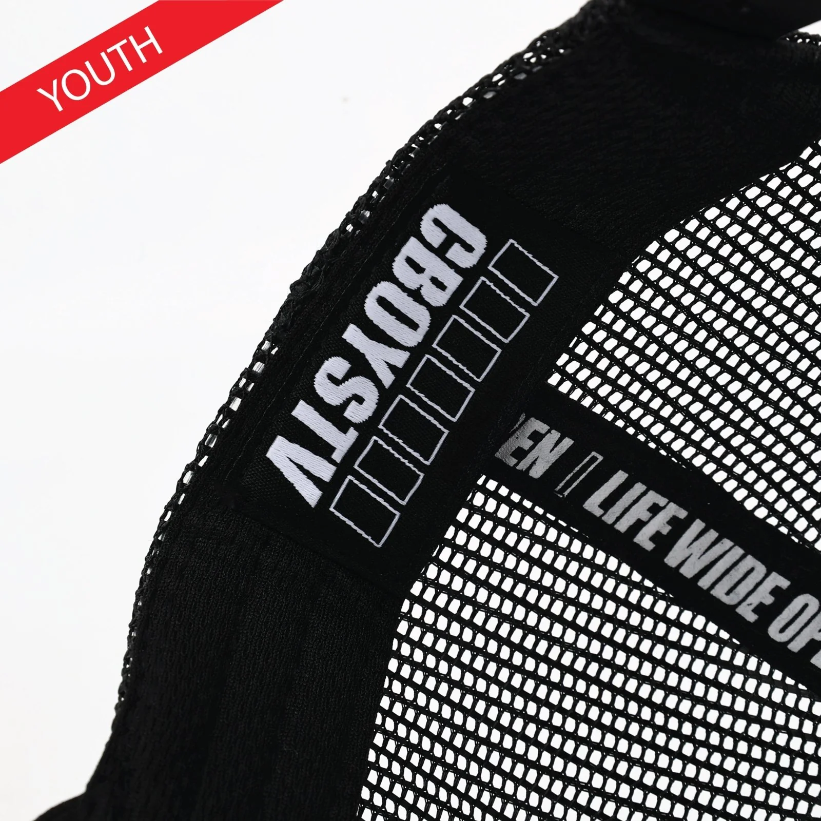 YOUTH Classic Black LWO Hat - Image 6