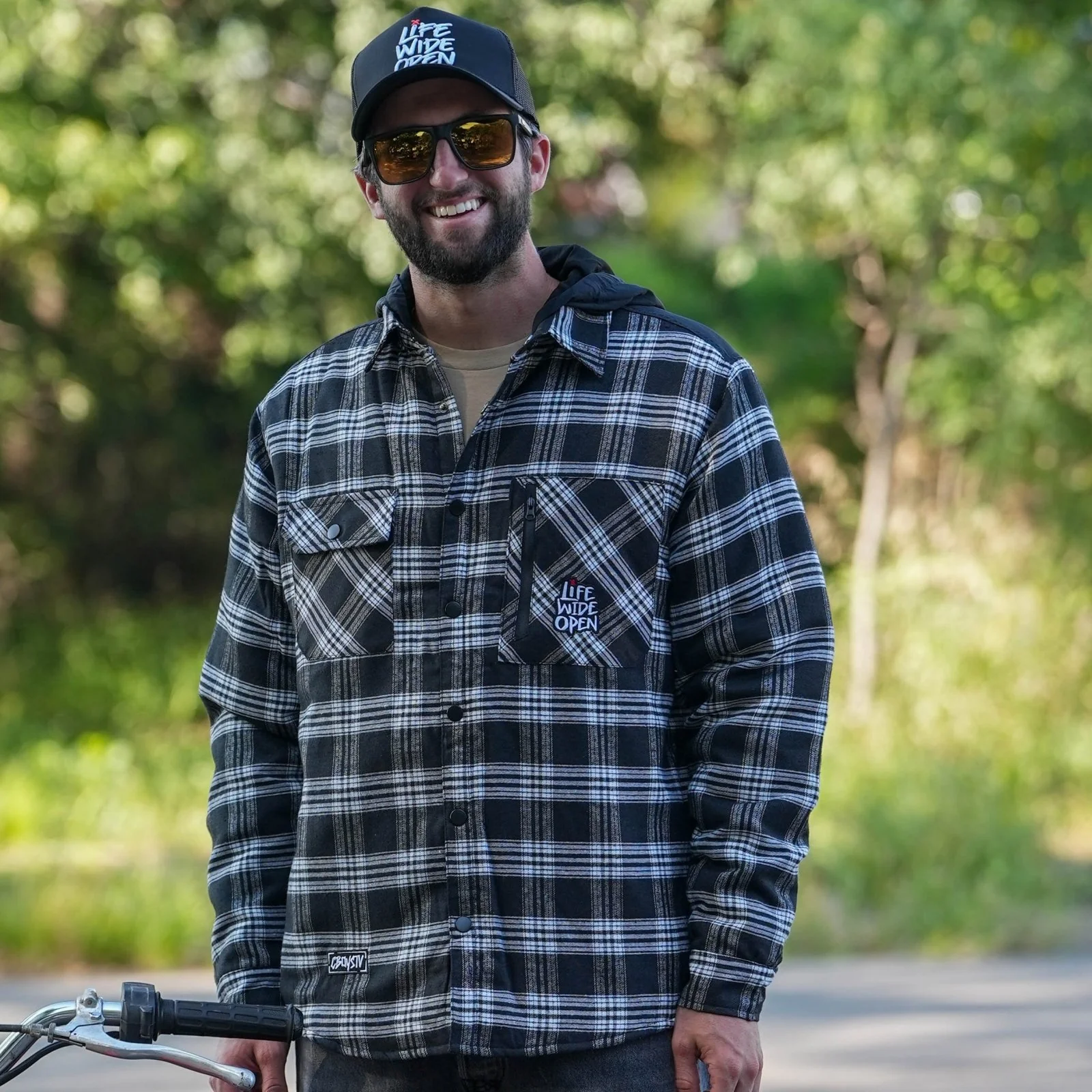 LWO Black Flannel Jacket - Image 5