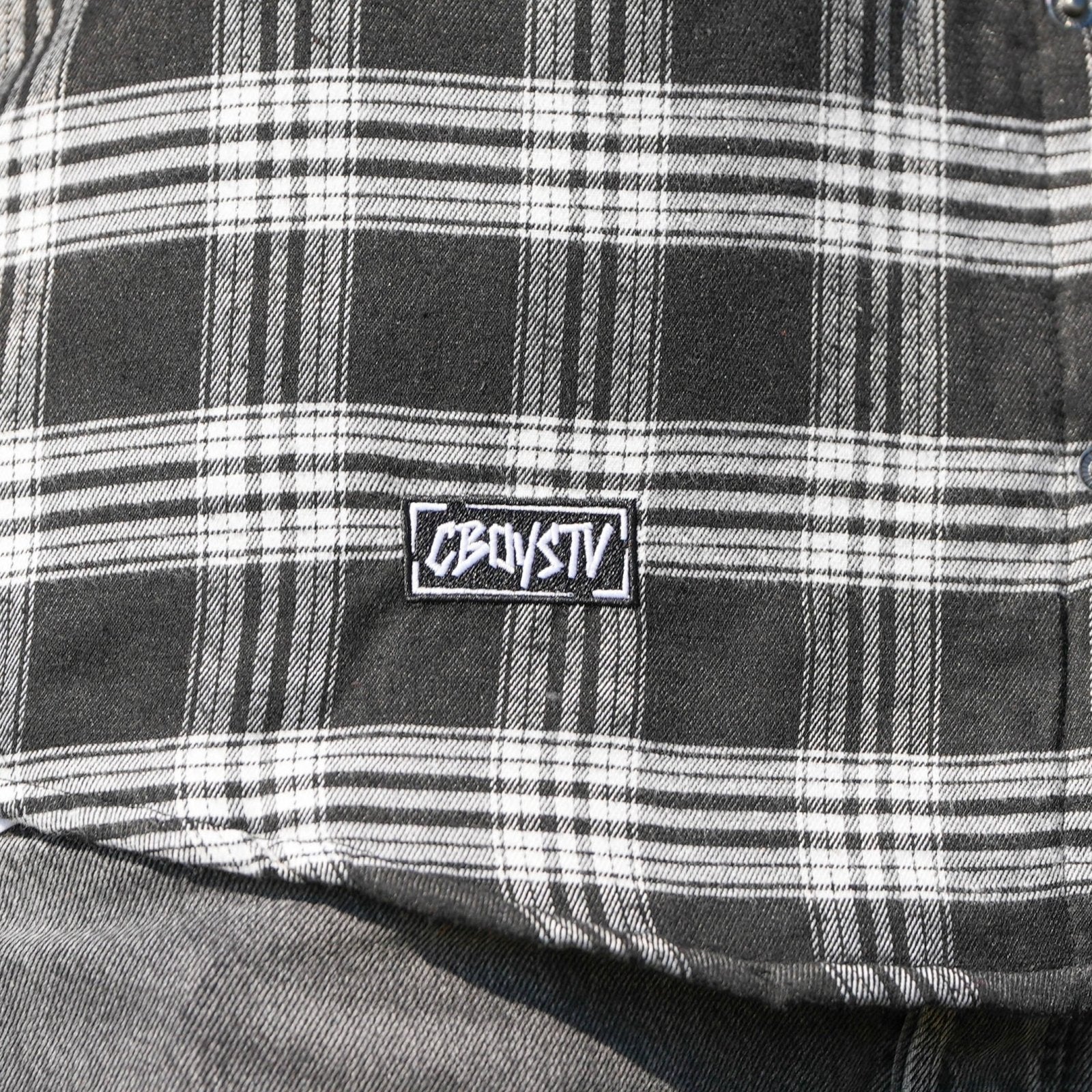 LWO Black Flannel Jacket - Image 7