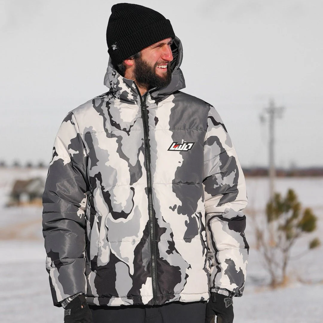 Frost Camo Puffer Jacket - Image 5