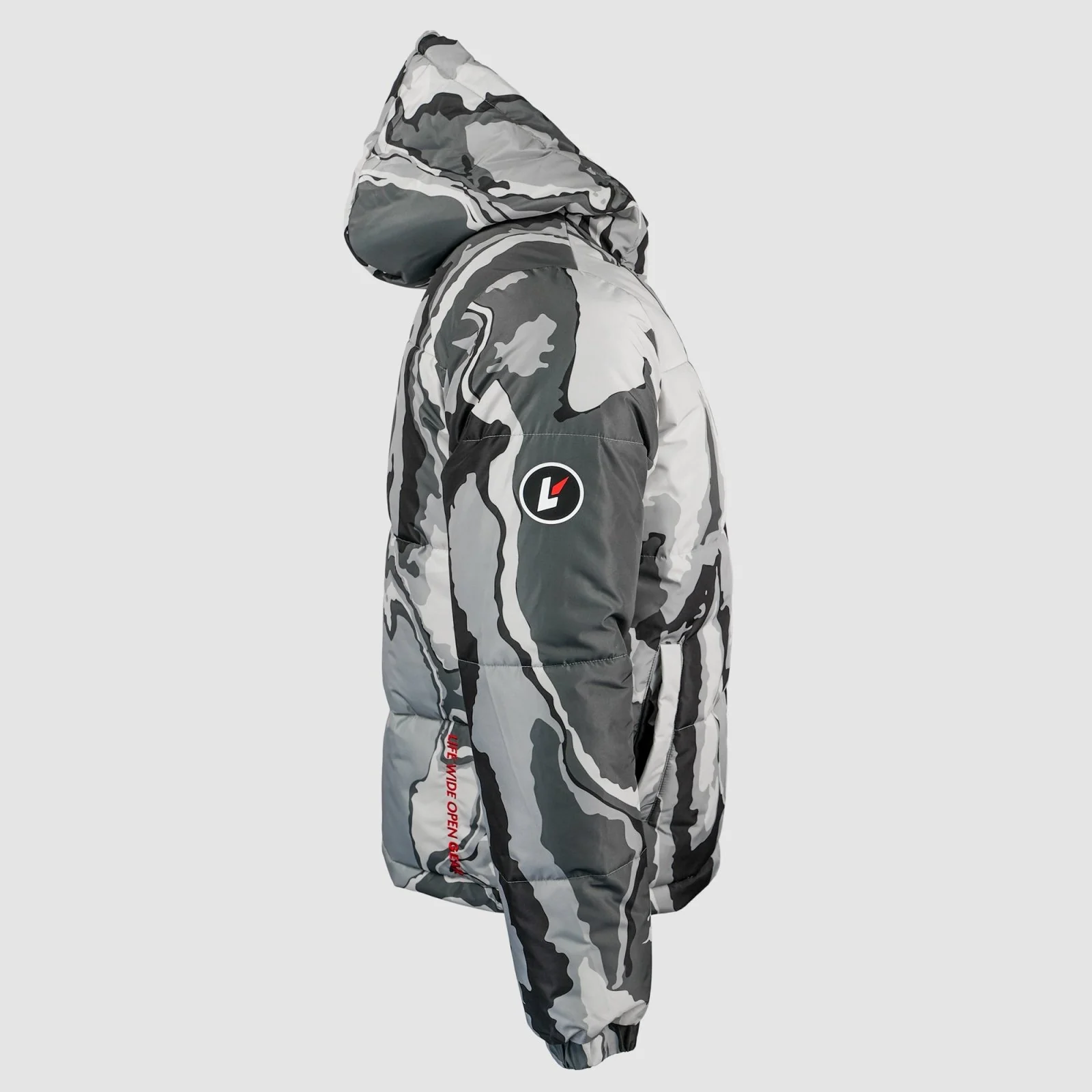 Frost Camo Puffer Jacket - Image 7