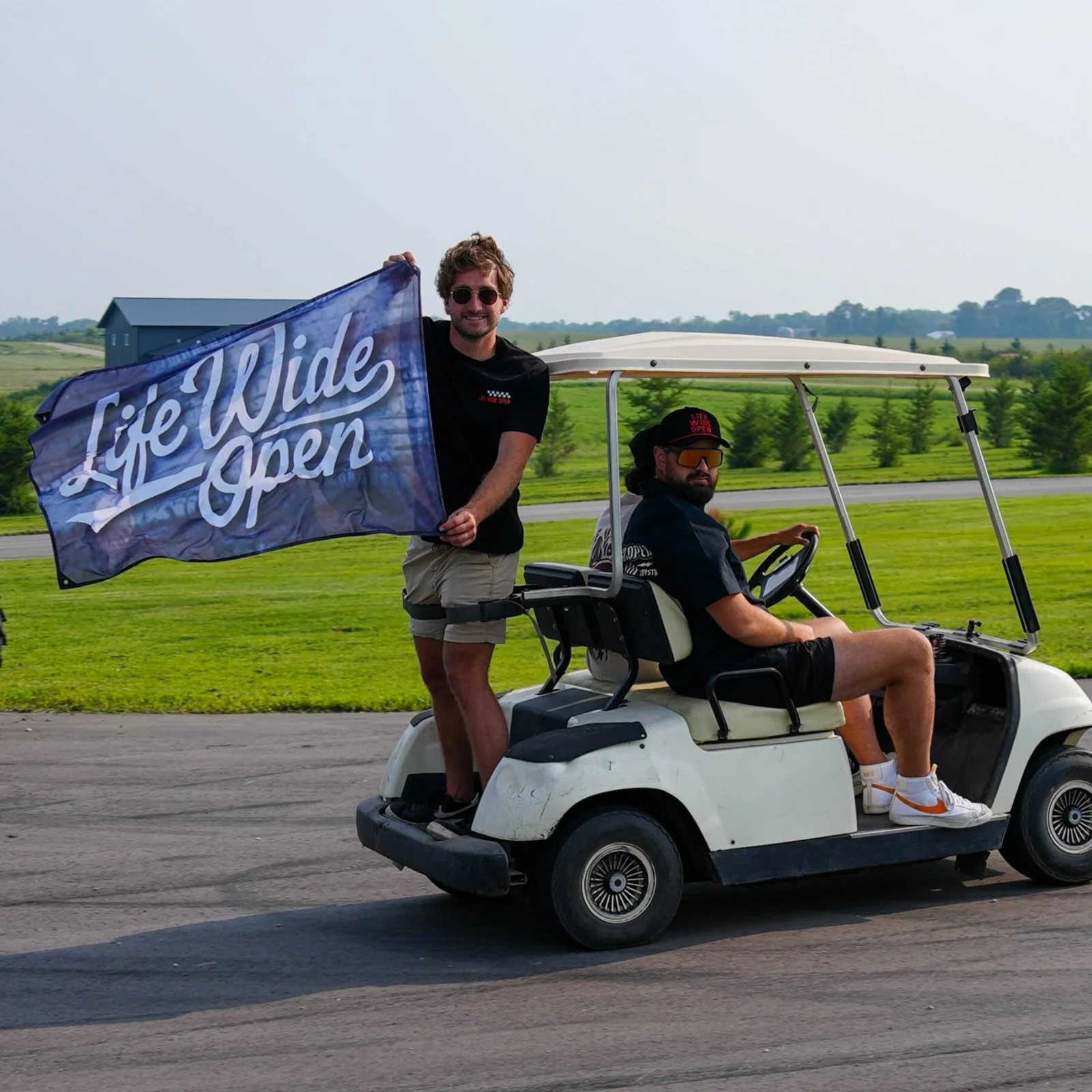 Tire Track Flag - Image 3