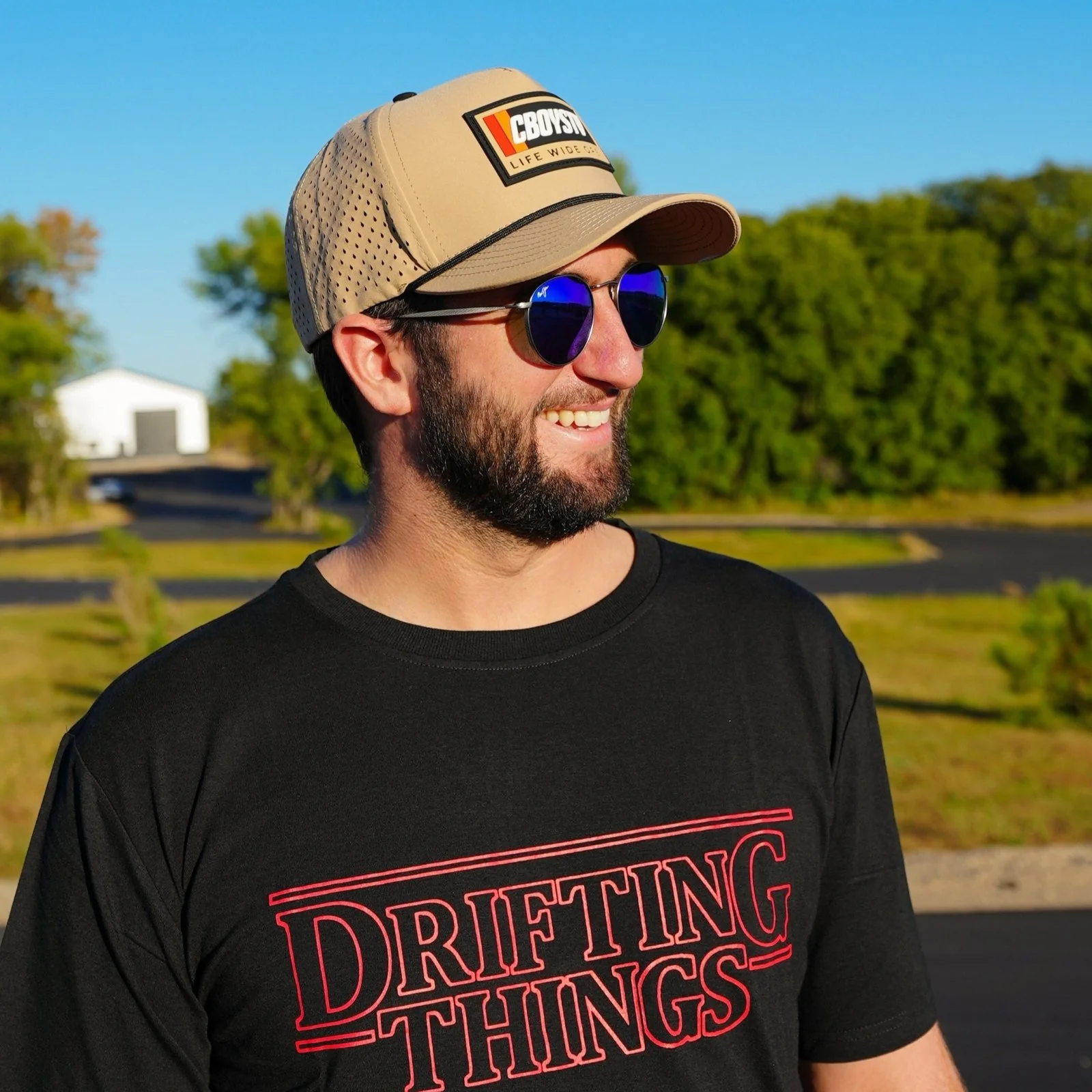 Tan/Black Rope Performance Snapback - Image 5